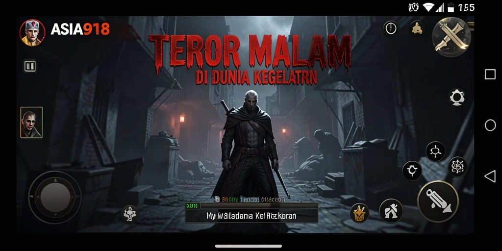 Gameplay menegangkan dan atmosfer kegelapan yang mencekam.