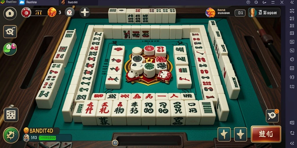 Tampilan gameplay menarik di BANDIT4D yang memukau.