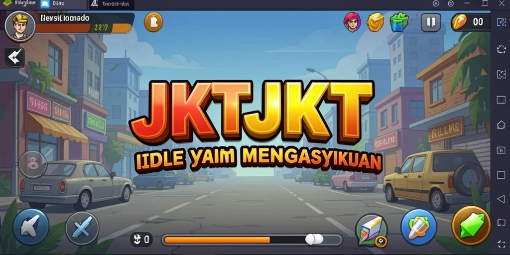 Tampilan gameplay JKTJKT yang menarik dan mengasyikkan.