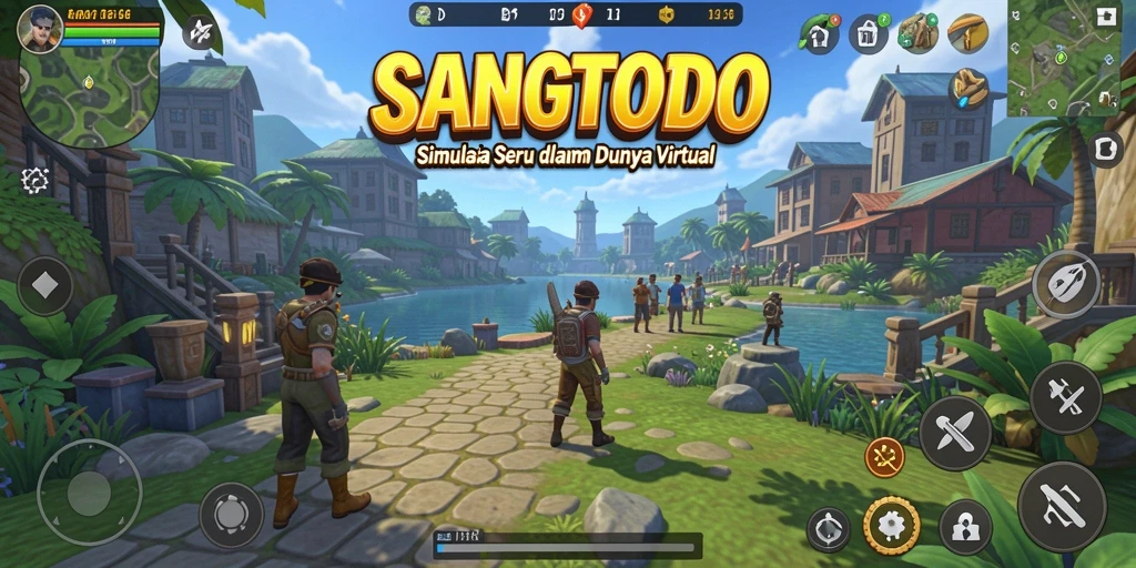 Tampilan gameplay menarik dari SANGTOTO yang menampilkan simulasi interaktif.