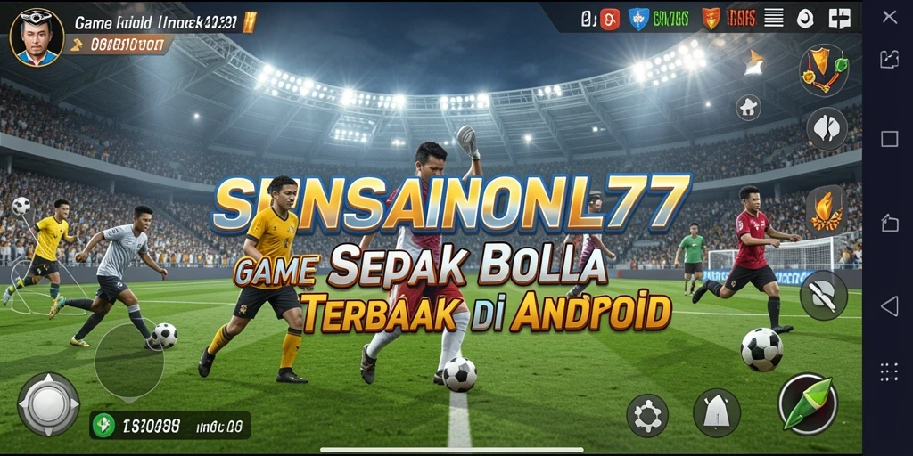 Tampilan gameplay seru di SENSATIONAL77 yang penuh aksi.
