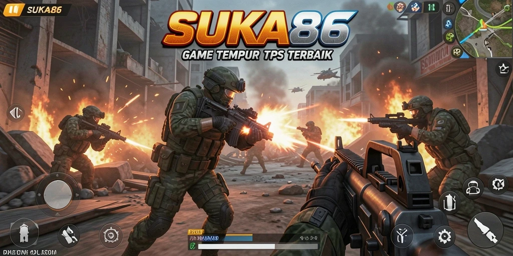 Tangkapan layar gameplay <strong>SUKA86</strong> menunjukkan aksi pertempuran yang seru dan grafis menakjubkan.